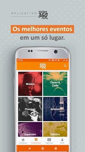 Ticket360 Ingressos + Eventos screenshot