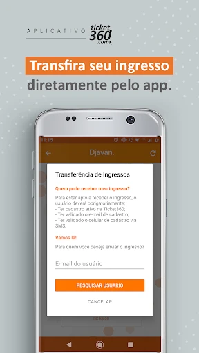 Ticket360 Ingressos + Eventos screenshot