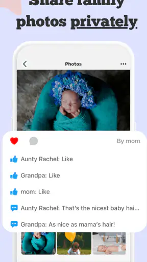 TinyNest: Álbum Bebê e Família screenshot