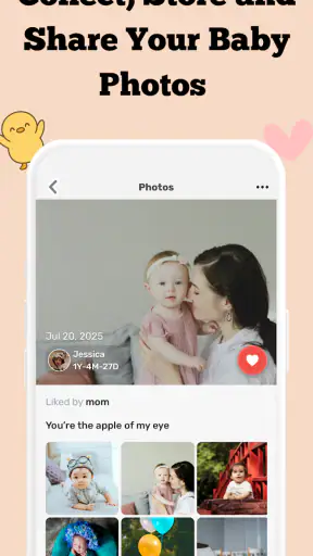 TinyNest: Álbum Bebê e Família screenshot