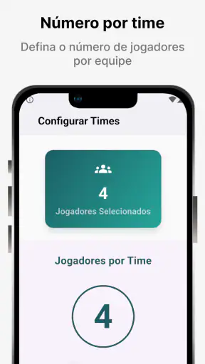 Tira Time: Sorteio de times screenshot