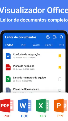 Todo Os Leitor Documentos, PDF screenshot