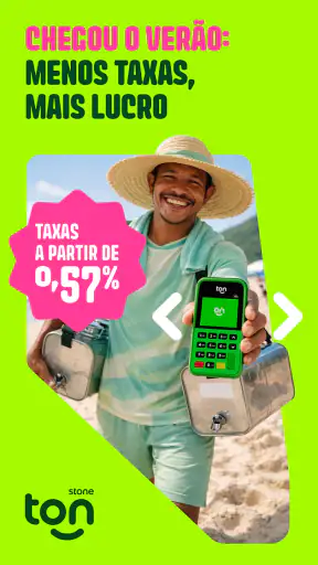 Ton: maquininha, tap e conta screenshot