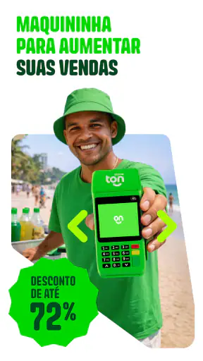 Ton: maquininha, tap e conta screenshot