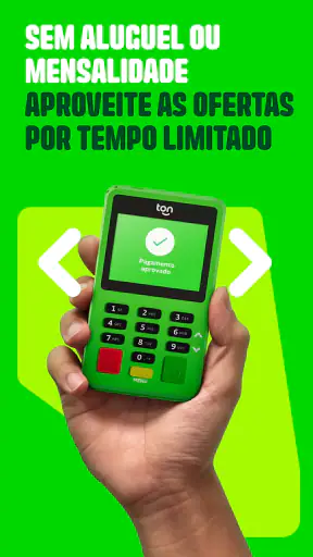 Ton: maquininha, tap e conta screenshot