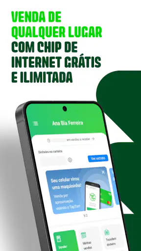 Ton: maquininha, tap e conta screenshot