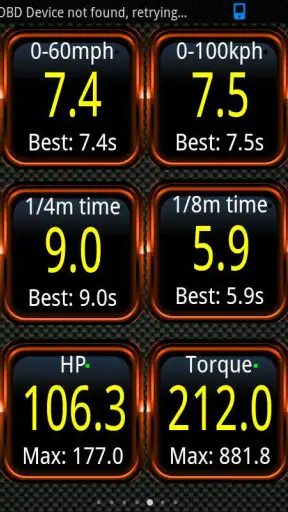 Torque Pro (OBD2 / Carro) screenshot