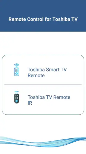 Toshiba Smart TV Remote screenshot