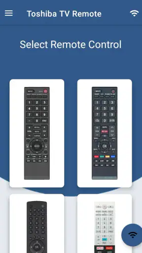 Toshiba Smart TV Remote screenshot