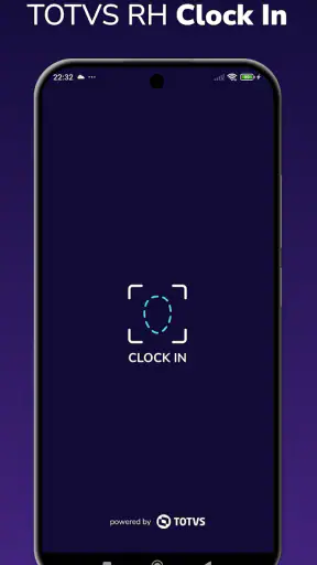 TOTVS RH Clock In screenshot