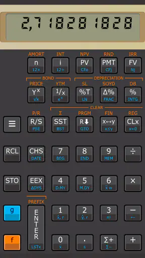 Touch RPN Calculadora screenshot