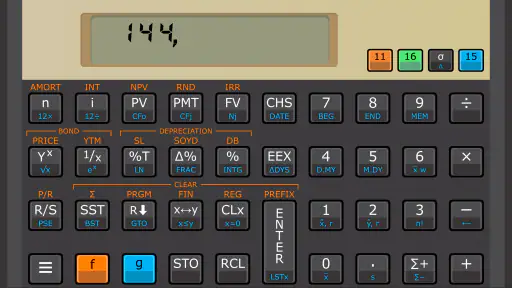 Touch RPN Calculadora screenshot