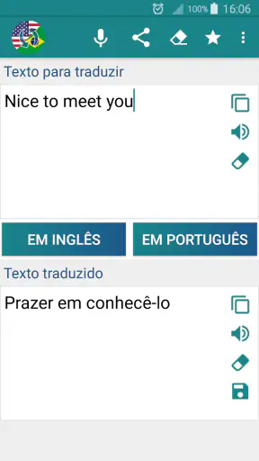 Tradutor Inglês Português screenshot
