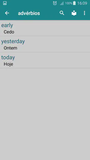 Tradutor Inglês Português screenshot