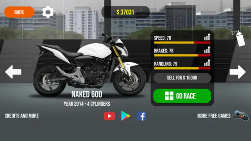 Traffic Motos 3 screenshot