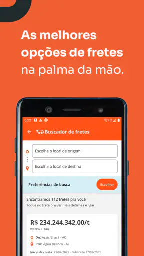 Trato: Fretes e cargas seguros screenshot