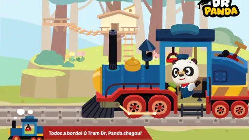 Trem Dr. Panda screenshot