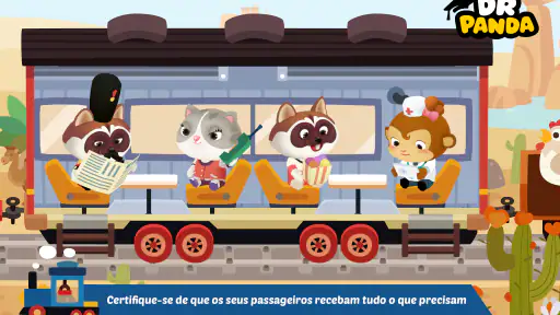 Trem Dr. Panda screenshot