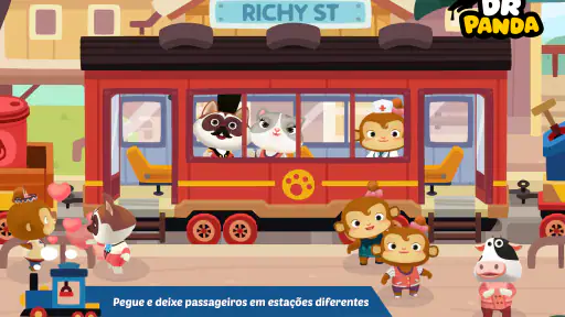Trem Dr. Panda screenshot