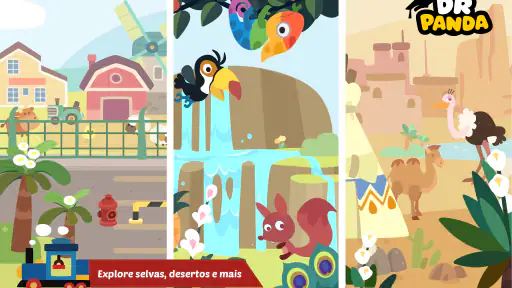 Trem Dr. Panda screenshot