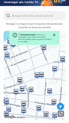 TRI GPS screenshot