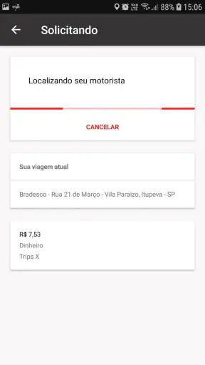 Trips PASSAGEIRO screenshot