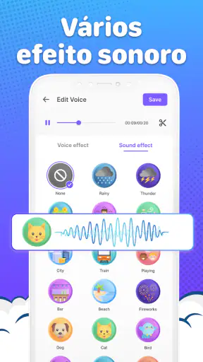 Voice Changer by Sound Effects screenshot