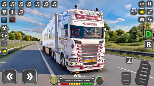 Truck Driving: Euro Truck 2026 screenshot