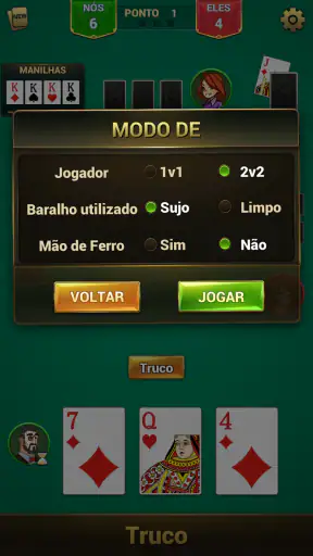 Truco - Jogo de cartas screenshot