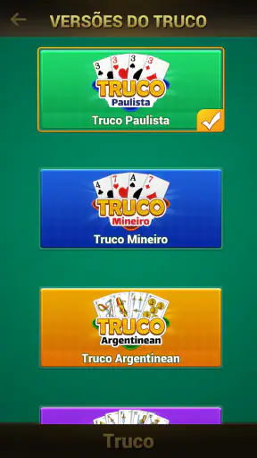 Truco - Jogo de cartas screenshot