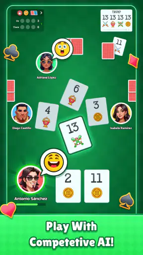 Truco King Offline screenshot