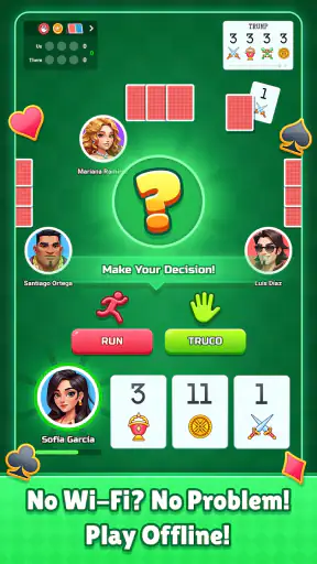Truco King Offline screenshot