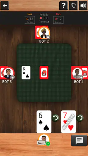 Truco Mineiro screenshot