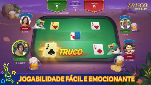 Truco ZingPlay: Jogo de cartas screenshot