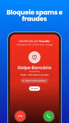 Truecaller Bloqueio de chamada screenshot