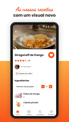 TudoGostoso Receitas screenshot