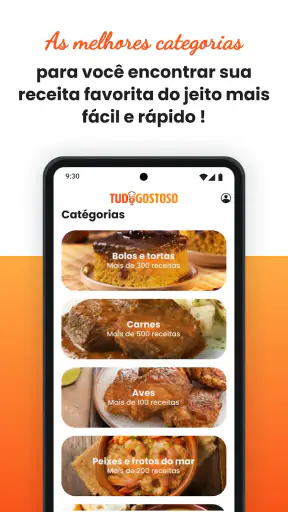 TudoGostoso Receitas screenshot