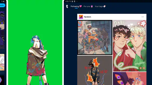 Tumblr - Fandom, Arte e Caos screenshot