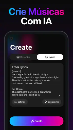 Tune AI Music & Song Maker screenshot