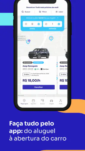 Turbi - Aluguel de Carros screenshot
