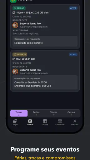 Turno Pro screenshot