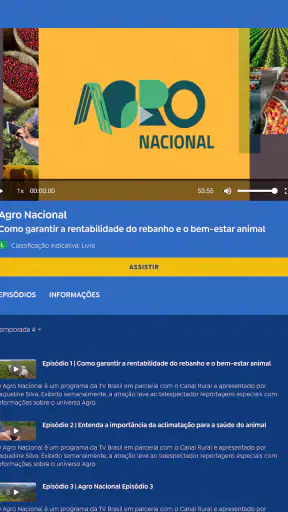 TV Brasil Internacional screenshot