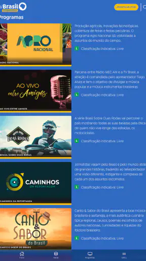 TV Brasil Internacional screenshot