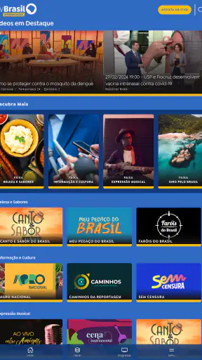 TV Brasil Internacional screenshot