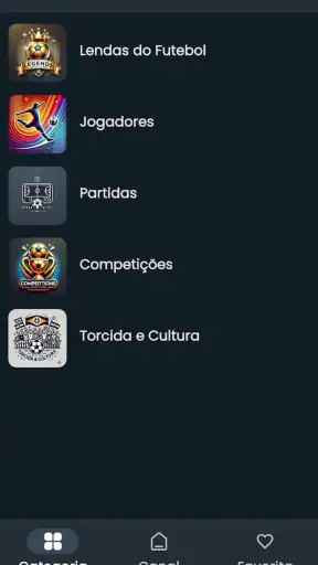 Tv futebol ao vivo screenshot