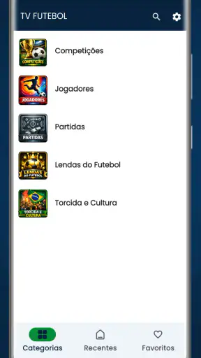 TV Futebol Brasil Ao Vivo screenshot