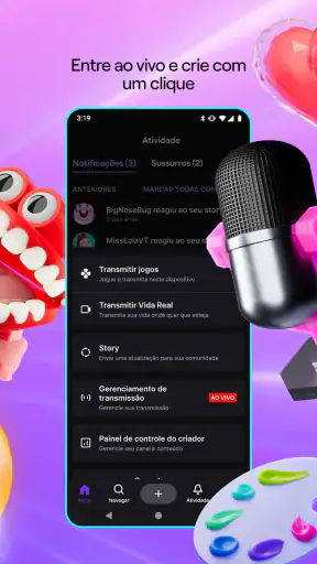 Twitch: Transmissão ao vivo screenshot