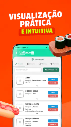 UaiRango Admin screenshot