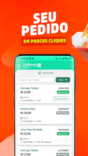 UaiRango Admin screenshot