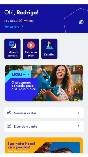 Uau CAIXA: Pontos e Vantagens screenshot